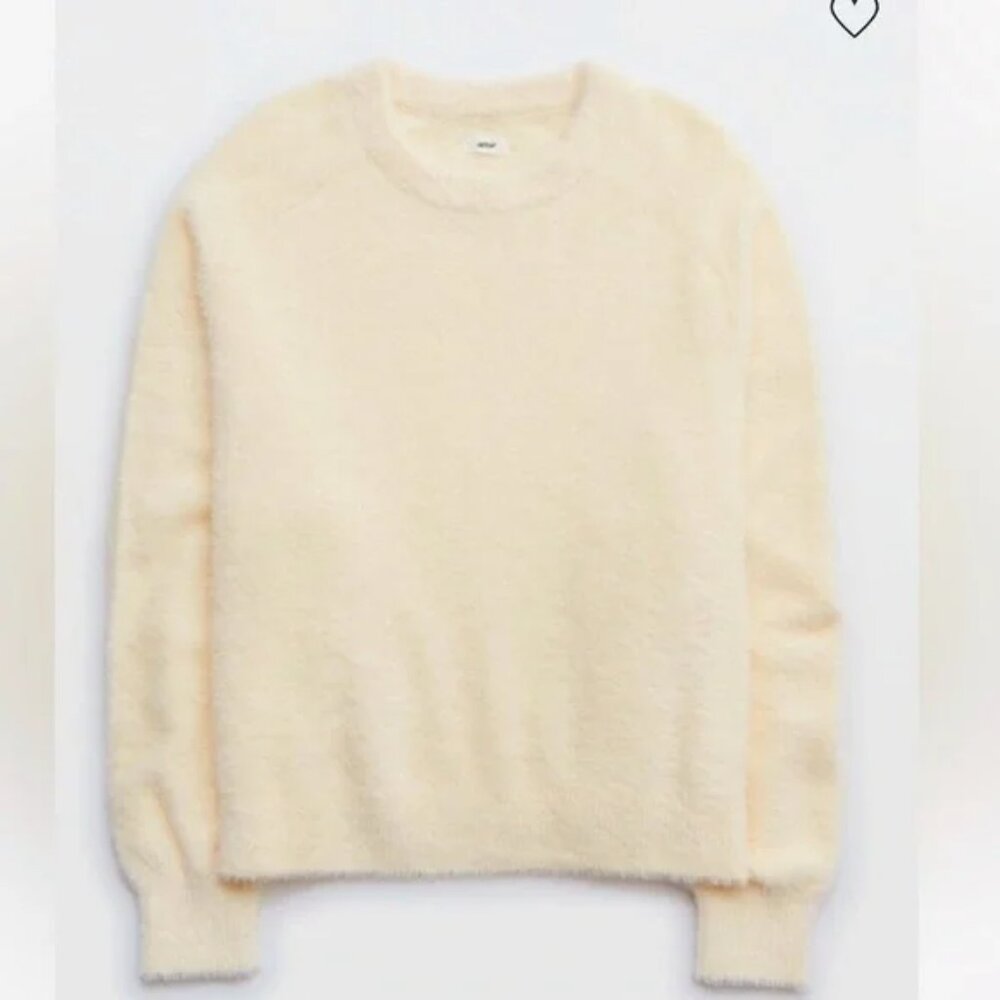 Aerie Flurry Crew Sweater Size XS - Picture 3 of 10